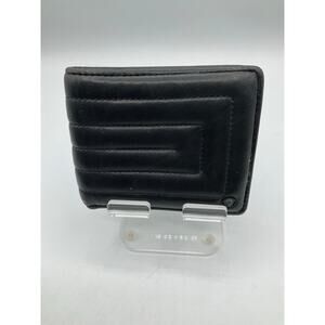 Versace Men’s Leather Bifold Wallet, Black